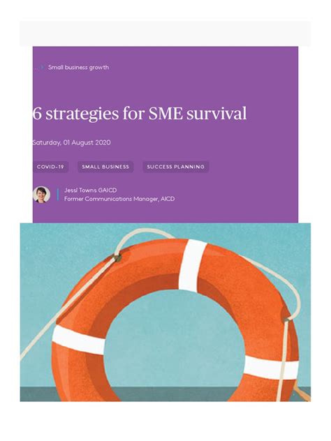 6 Strategies For Sme Survival Pdf Small And Medium Sized