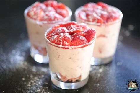 Verrines Aux Fraises A Prendre Sans Faim