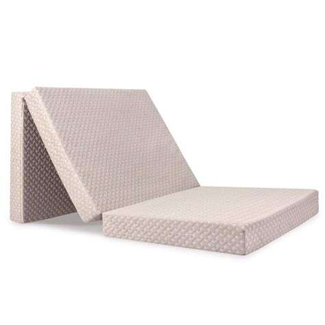 Milliard Premium Queen Medium Firm Memory Foam Firm 4 Tri Folding