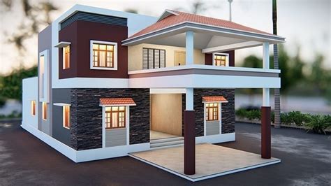 House 64 with Aerial view 3D model | CGTrader