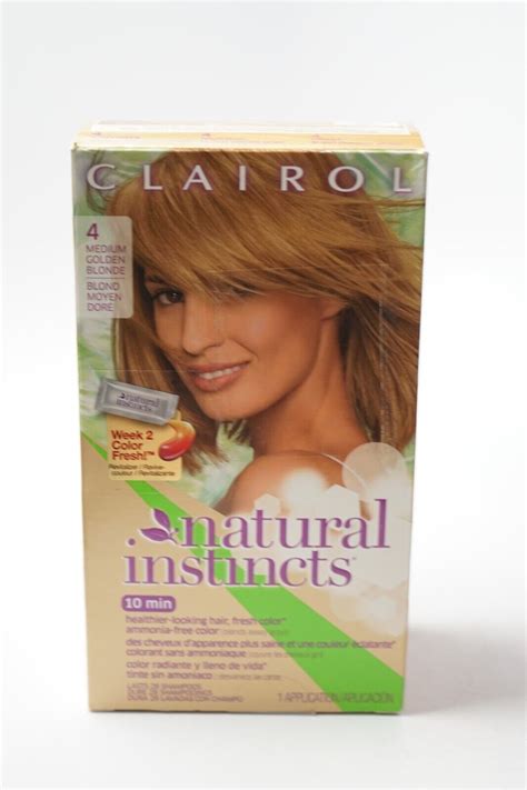 Clairol Natural Instincts 8g Medium Golden Blonde 1 Each For Sale