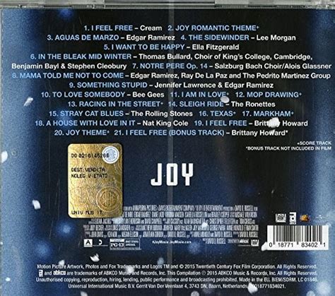 Soundtrack Music From The Motion Picture Joy