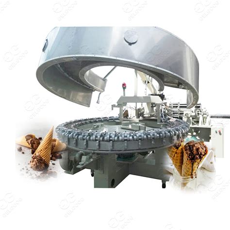 Automatic Ice Cream Cone Making Supplier Icecream Rolled Sugar Cone