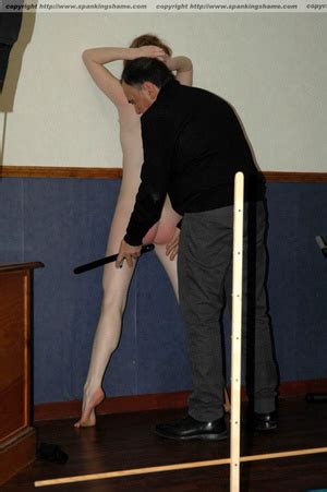 Slim Body Redhead Teen Gets Her Bare Ass Spanked By The XXX Dessert