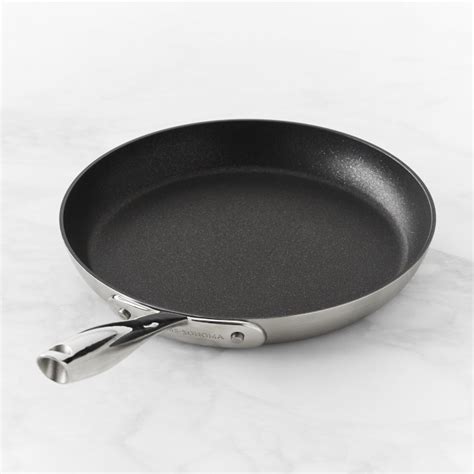 Williams Sonoma Signature Thermo Clad Brushed Nonstick Omelet Pan