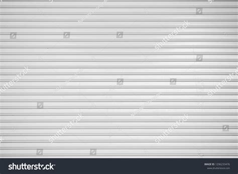 Corrugated Metal Sheetwhite Slide Door Roller Foto De Stock 1296233476