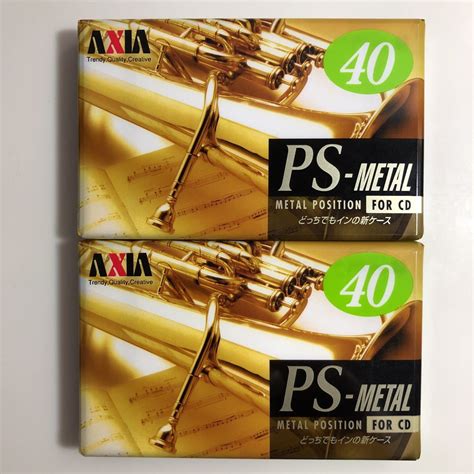 Yahooオークション カセットテープ メタルテープ Axia Ps Metal 40