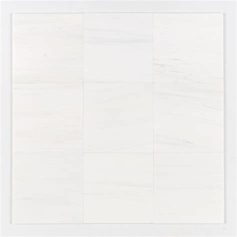 Snow White Honed Marble Tile 1212 Marble Systems Marble Supplier