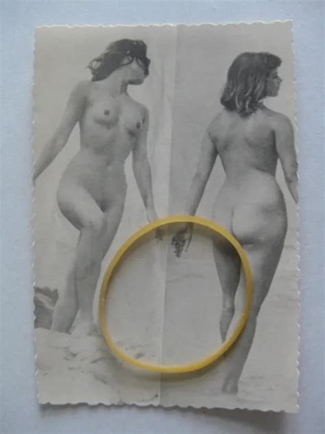 ORIGINAL KÜNSTLERISCHES DDR Akt Foto nackte Frau am Ostsee Strand nude