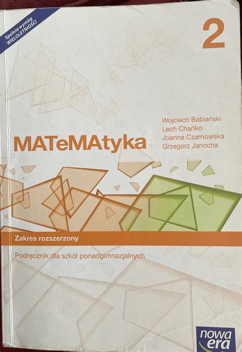 Matematyka Zakres Podstawowy Tarnowskie G Ry Kup Teraz Na