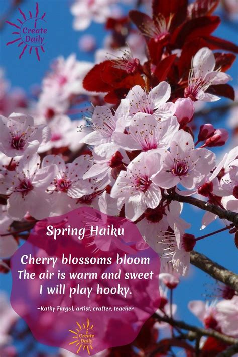 Spring Haiku Poems to Put a Spring in Your Step | iCreateDaily