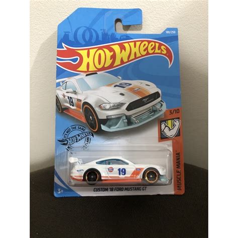 Hot Wheels Ford Mustang Gt Shopee Brasil