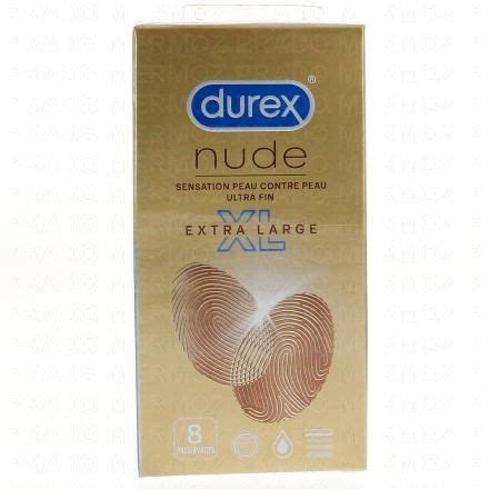 Durex Nude Extra Large Pr Servatifs Pharmacie En Ligne Prado Mermoz