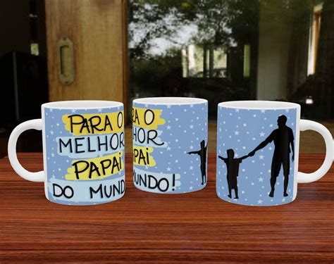 Caneca Para O Melhor Pai Do Mundo Elo Produtos Especiais