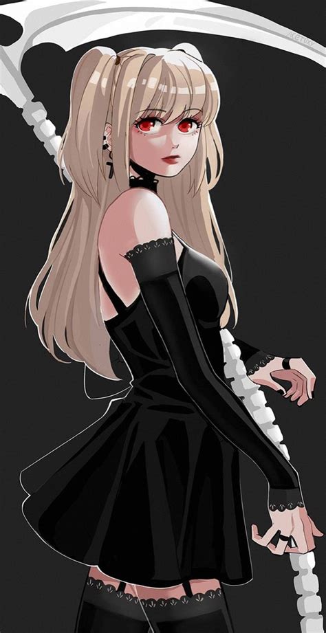 Misa Amane Fan Art Death Note Cosplay Death Note Fanart Death Note