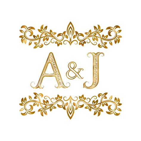 A O Vintage Initials Logo Symbol Stock Vector Vectordivider 115447218