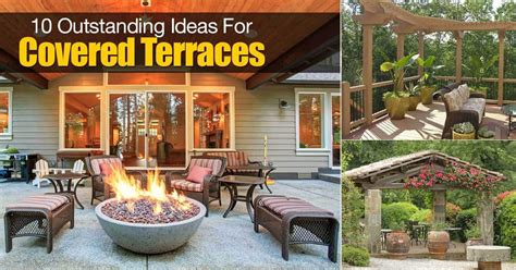 10 Outstanding Ideas For Covered Terraces