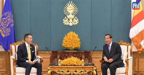 Samdech Techo Hun Sen Receives Visiting Thai FM