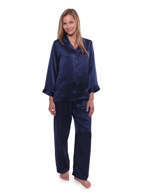 TexereSilk Women S Luxury Silk Pajama Set Beautiful Sleepwear Gift