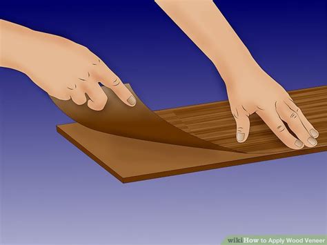 How To Apply Wood Veneer 9 Steps With Pictures Wikihow