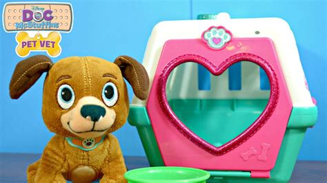 Doc Mcstuffins Fetchin Findo Dog On The Go Pet Carrier Toy Review Pet