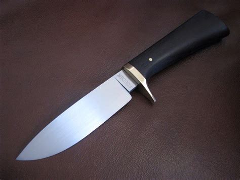 Irish Bog Oak Knife by David Roeder - Knives - I Forge Iron