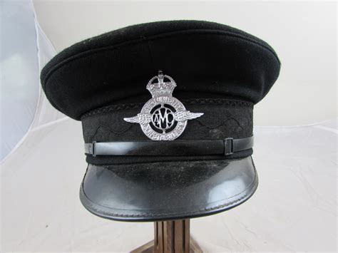 WW11 RAF Constabulary Peaked Cap Antiqurio Antiques