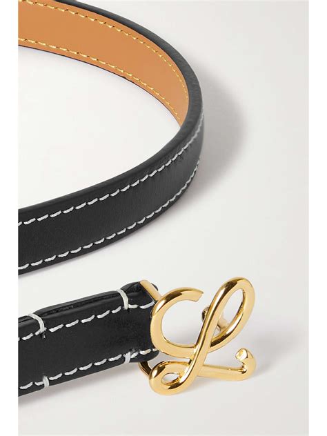 Loewe Leather Belt Net A Porter