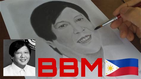 Bong Bong Marcos Portrait Drawing Jesar Art Youtube