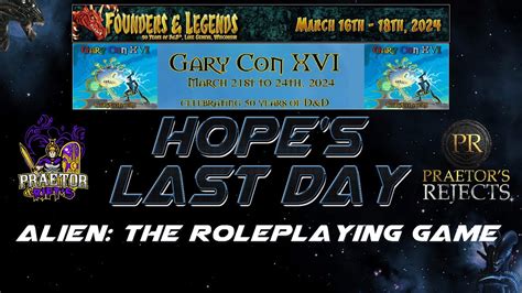 Alien RPG Hope S Last Day YouTube