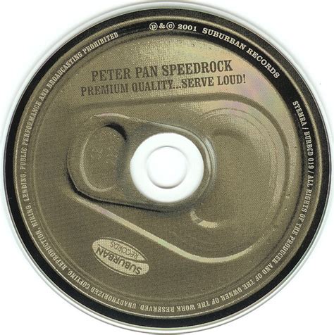 PETER PAN SPEEDROCK Premium Quality Serve Loud CD PROMO A La