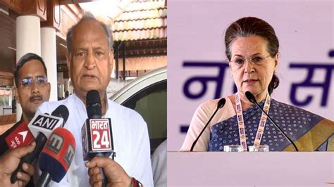 Rajasthan Political Crisis Ashok Gehlot To Meet Sonia Gandhi In Delhi Today India News Zee News