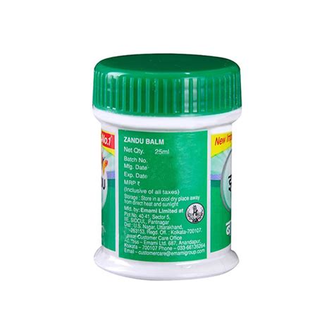 Buy Zandu Balm 25ml Online | Check Price & Substitutes