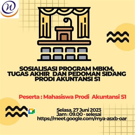 Sosialisasi Program Mbkm Tugas Akhir Dan Mekanisme Sidang Tugas Akhir