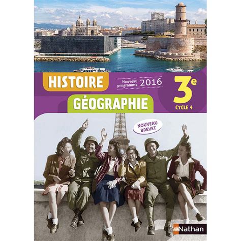 Histoire Geographie 3° Cycle 4 2016 Dar Soulami Al Hadita