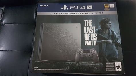 The Last Of Us Part 2 Ii Limited Edition Sony Ps4 Pro 1tb Console Bundle New Ebay