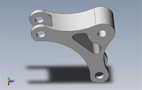 摇杆模型solidworks 2012模型图纸免费下载 懒石网