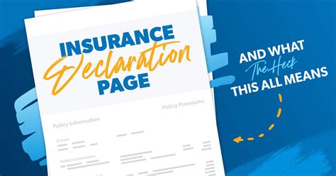 Life Insurance Declaration Page Top Faqs Of Insurances Oct 2022