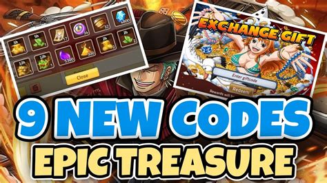 9 EPIC TREASURE Gift CODES June 2021 YouTube