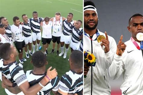 Fiji Mens Rugby Team Sings Gospel Hymn To Celebrate Olympic Gold Medal