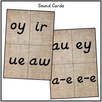 Phase Phonics Flashcards Hessian By No Worksheets Allowed Tpt