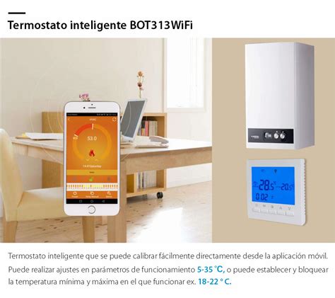 Beok Termostato Wifi Para Calefacci N De Gas Y Suelo Radiante