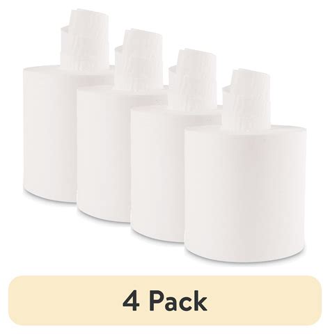 4 Pack Boardwalk Center Pull Commercial Roll Towels 2 Ply 6 Rolls