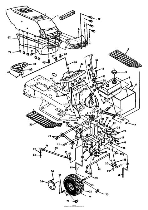 Diagram For A Push Mower Husqvarna Motor Husqvarna Mower Ins