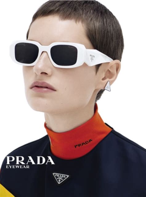 Top Imagen Lentes Blancos Prada Abzlocal Mx