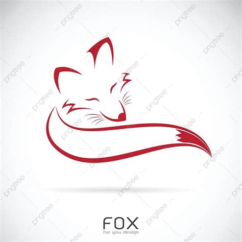 Red Fox Clipart Vector, Vector Of A Red Fox Design On White Background, Clever, Stylish, Emblem ...