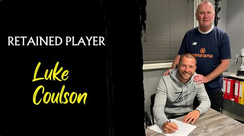 Retained Player Luke Coulson Dartford Football Club Official Website