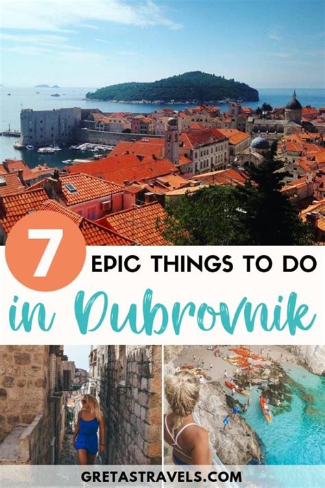 Awesome Things To Do In Dubrovnik Croatia Artofit