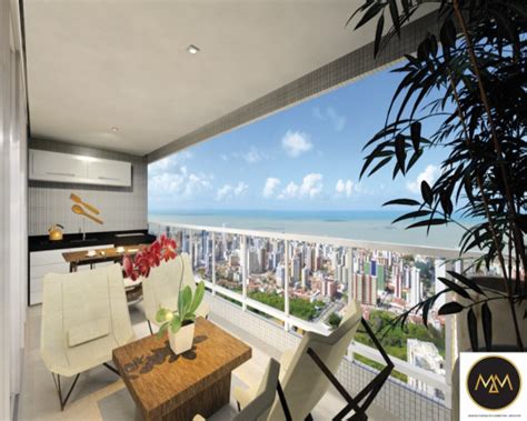 Apartamento 3 Quartos à Venda 113 m² em Miramar João Pessoa