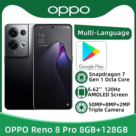 Smartphone OPPO Reno 8 Pro 5G Snapdragon 7 Gen 1 Octa Core 6 62 Ecr